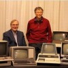 Билл Гейтс и Пол Аллен в 1981 году и сегодня