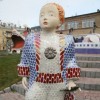 Пейзажная аллее в Киеве-скульптура Маленький принц