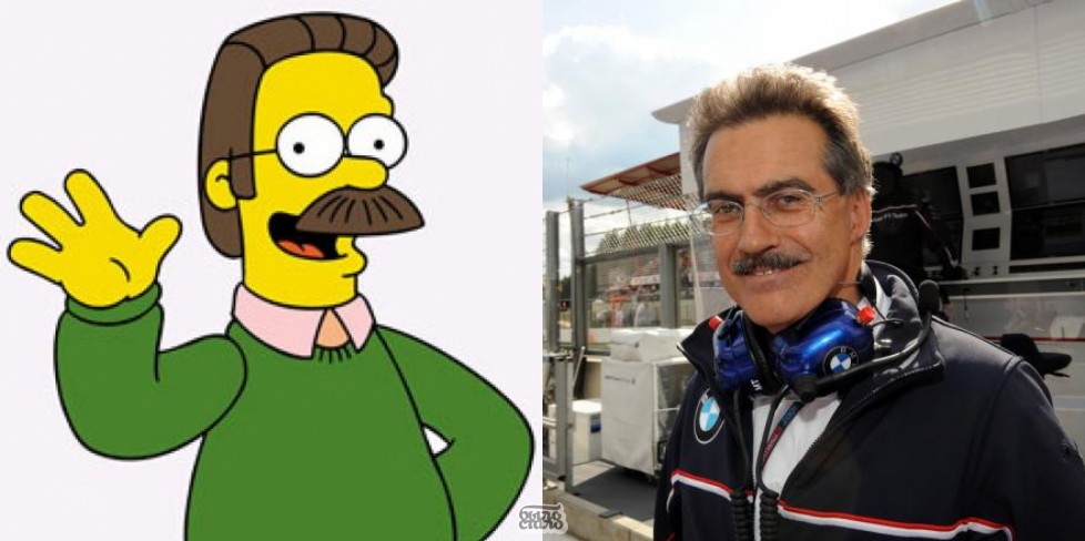 Ned Flanders/Mario Theissen