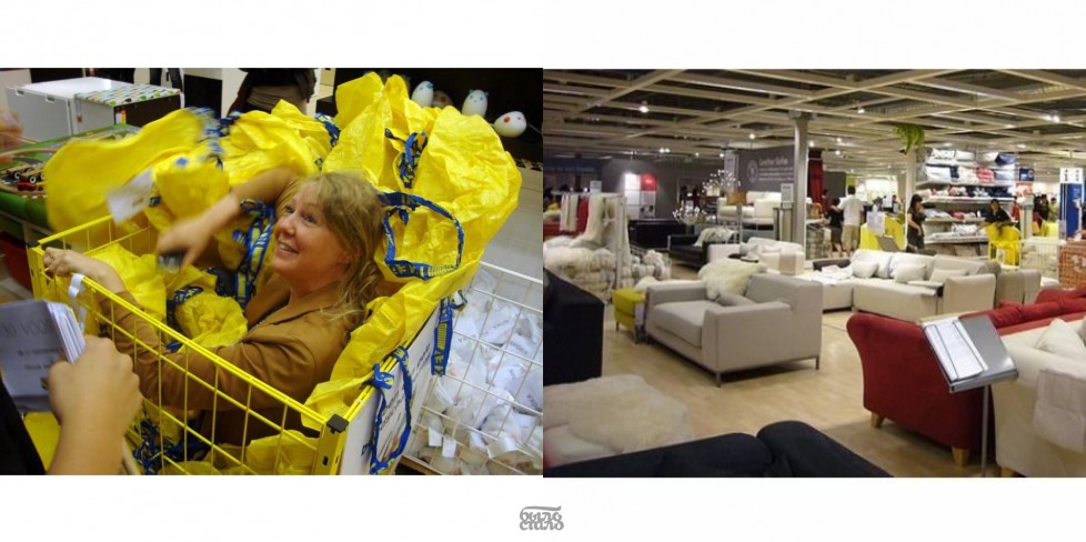 В IKEA нельзя играть в прятки