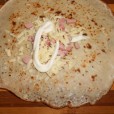 Блинчики с сыром и сосисками