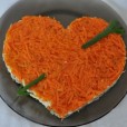 Салат ко Дню влюбленных