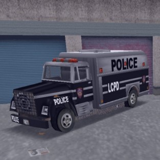 Автомобили в GTA:фургон спецназа