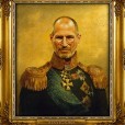 Знаменитости в образе русских генералов/Стив Джобс